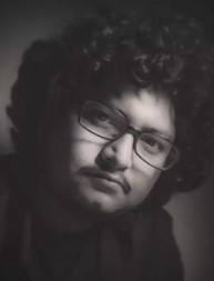 Documentary photojournalist Turjoy Chowdury black and white portrait